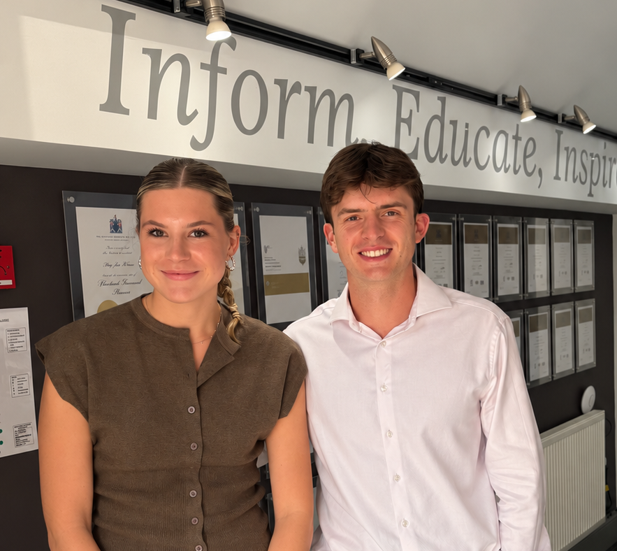 Archie & Maisie – interns 2026